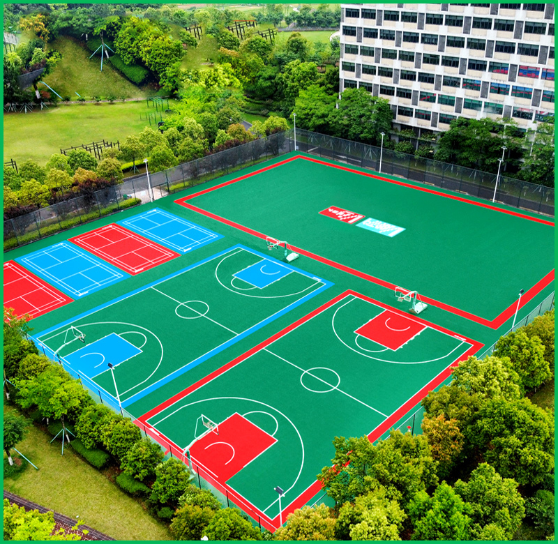 籃球場拼裝運動地板