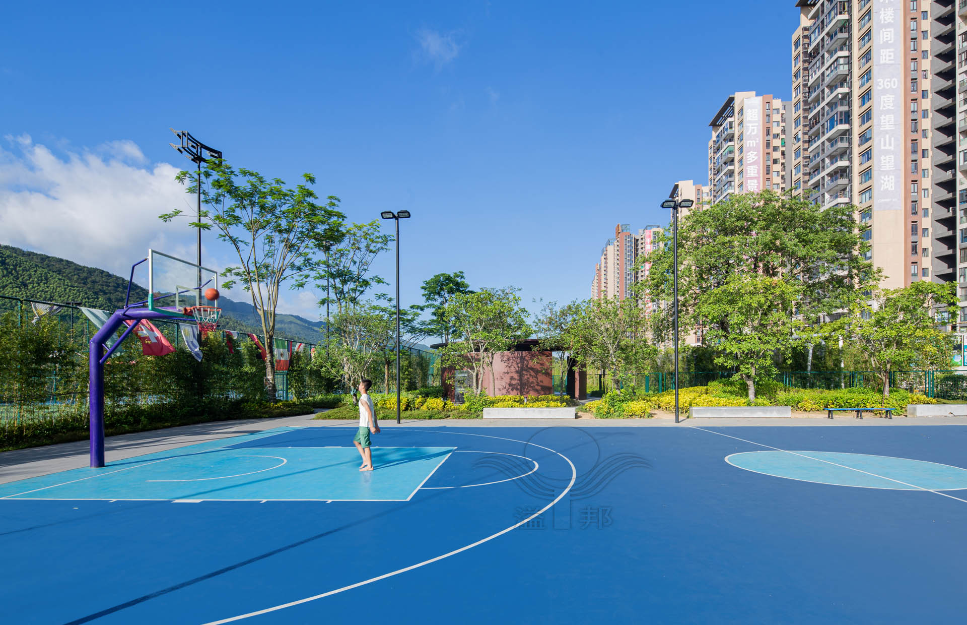 標準籃球場